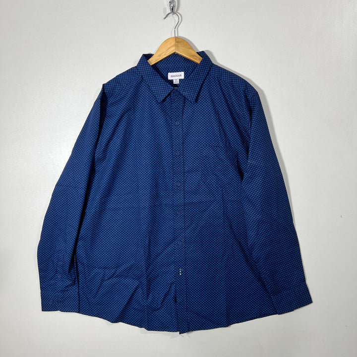 HAGGAR CASUAL COTTON SHIRT