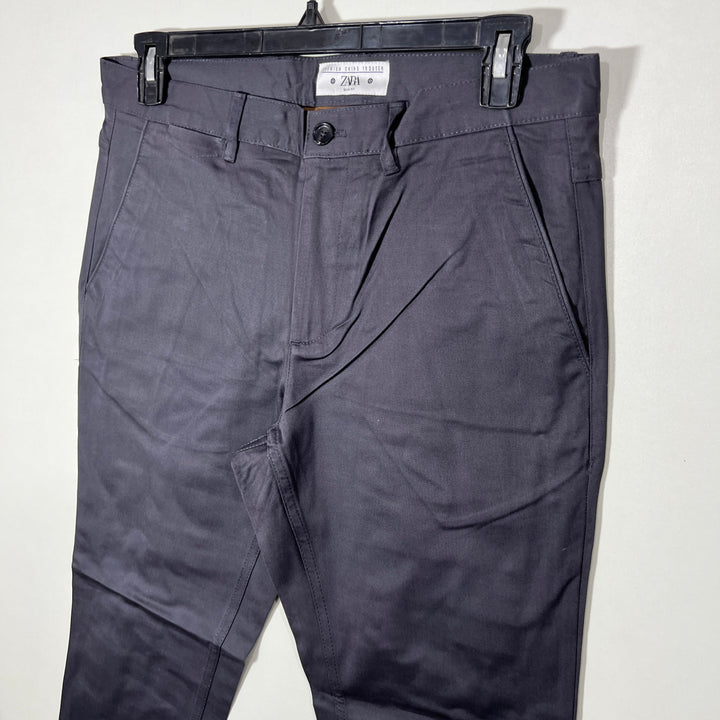 ZARA SLIM FIT COTTON CHINO PANT