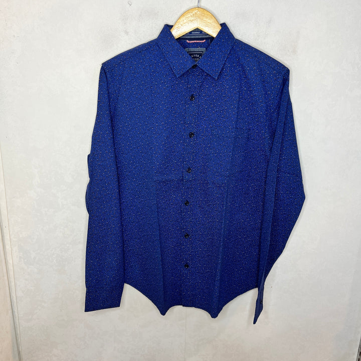 OXFORD BLUE CASUAL COTTON SHIRT