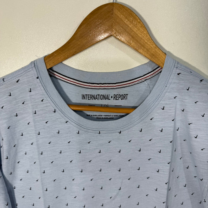 INTERNATIONAL REPORT COTTON TSHIRT BRAND NEW