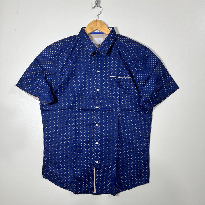 CRAFT & FLOW HALF SLEEVES COTTON SHIRT