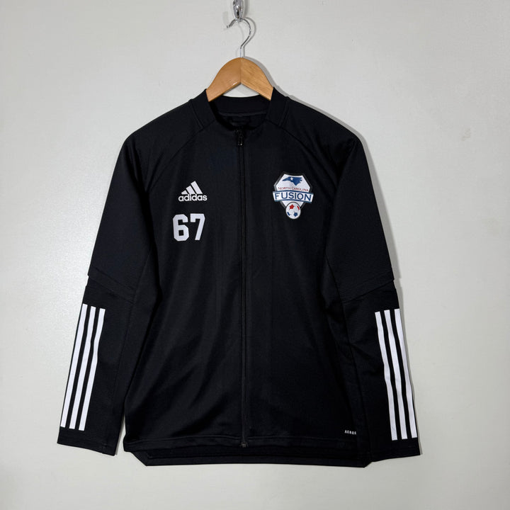 ADIDAS AEROREADY SPORT JACKET BLACK COLOUR