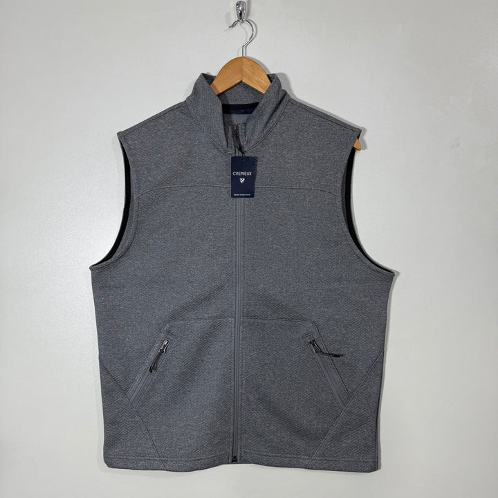 CREMIEUX SLEEVES LESS FLEECE JACKET BRAND NEW