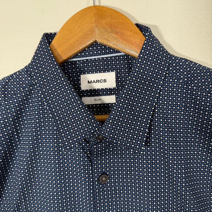 MARCS SLIM FIT COTTON SHIRT
