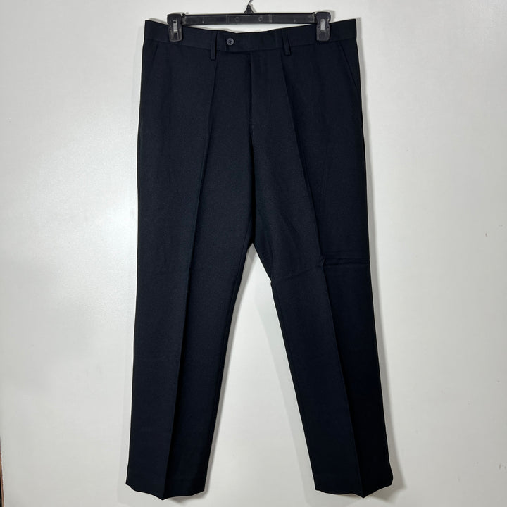 F&F TAILORED FIT DRESS PANT WITHOUT STRETCH BLACK COLOUR