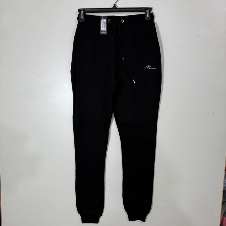 BOOHOOMAN SWEAT TROUSER INNER FLEECE BRAND NEW BLACK COLOUR
