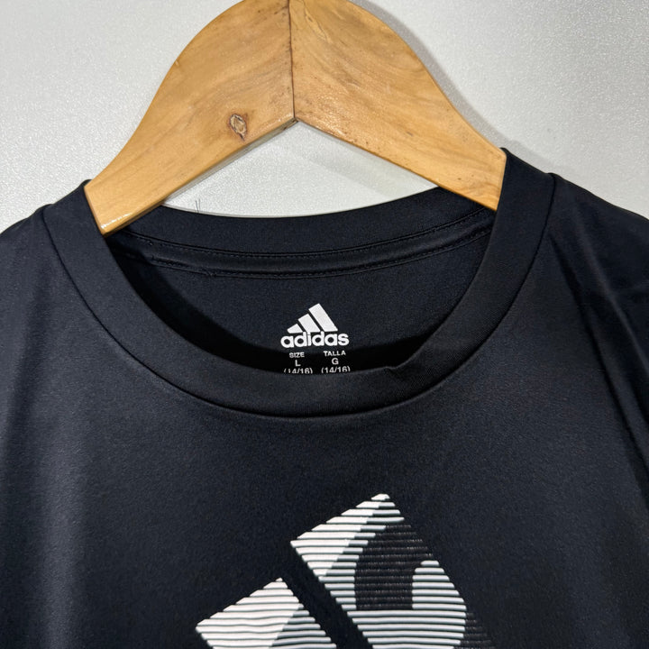 ADIDAS SPORT TSHIRT BLACK COLOUR