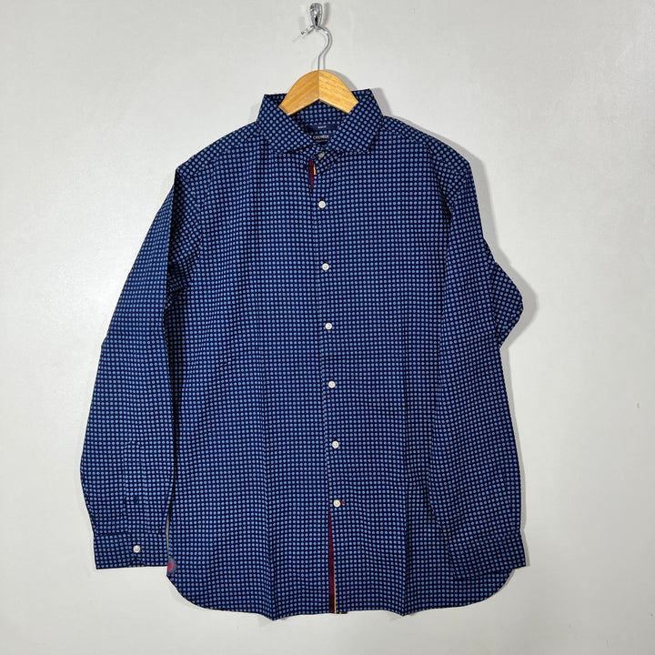 CREMIEUX PRINTED COTTON SHIRT