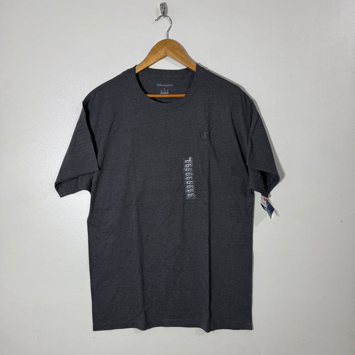 CHAMPION COTTON TSHIRT GREY COLOUR