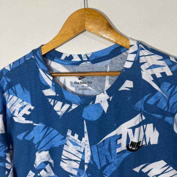NIKE PRINTED COTTON TSHIRT