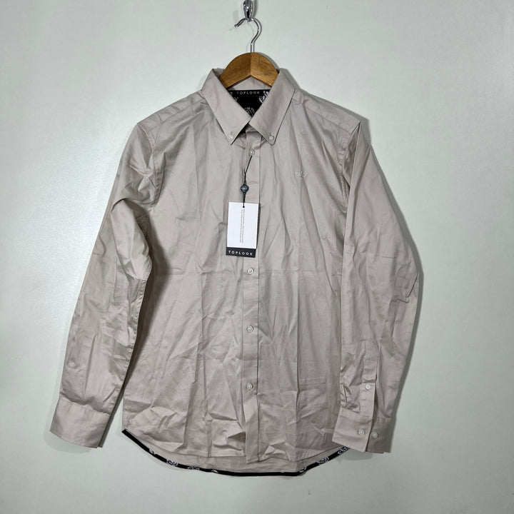 TOPLOOK OXFORD COTTON BUTTON DOWN SHIRT BRAND NEW