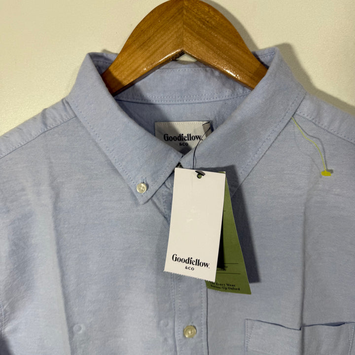 GOOD FELLOW & CO BUTTON DOWN COTTON SHIRT BRAND NEW WITH STRETCH
