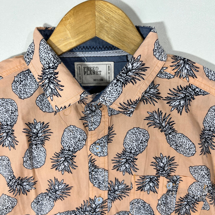 FREE PLANET HALF SLEEVES SHIRT