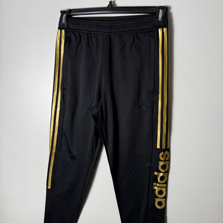 ADIDAS SPORT TROUSER WITH SIDE ZIP POCKETS BLACK COLOUR