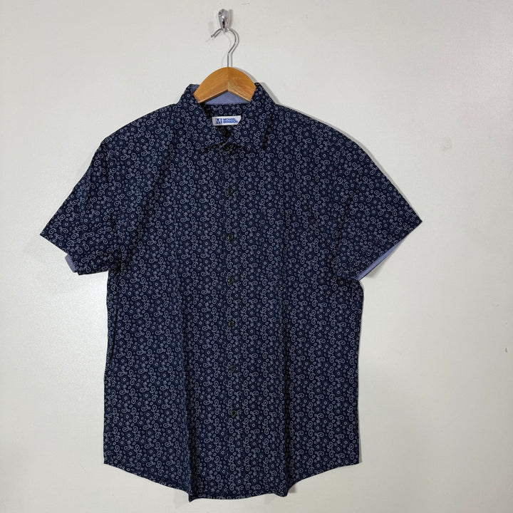 MICHAEL BRANDON HALF SLEEVES COTTON SHIRT