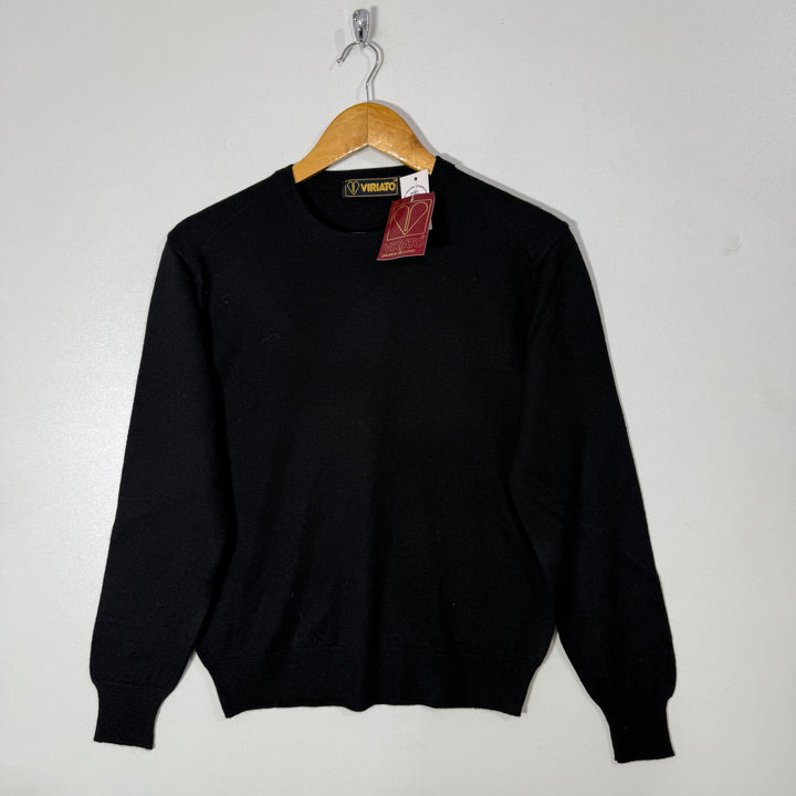 VIRIATO ACRYLIC SWEATER BRAND NEW BLACK COLOUR