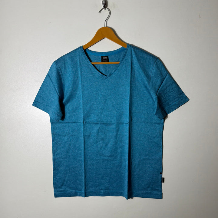 HUGO BOSS V NECK REGULAR FIT V NECK COTTON TSHIRT