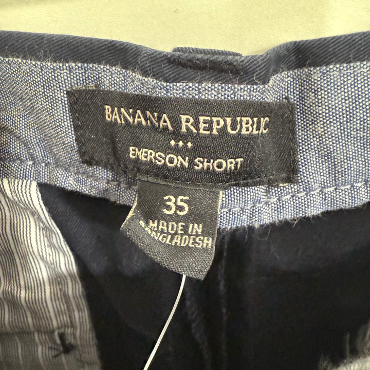 BANANA REPUBLIC COTTON CHINO SHORT BRAND NEW BLUE COLOUR WITH STRETCH