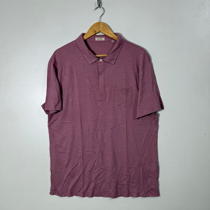 SERGE BLANCO COTTON POLO TSHIRT