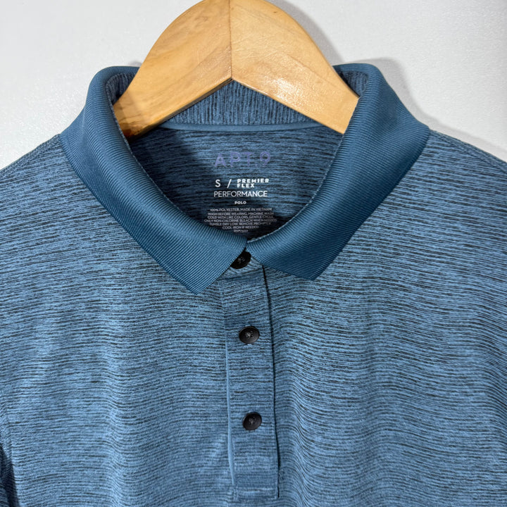 APT.9 PREMIUM FLEX SPORT POLO TSHIRT