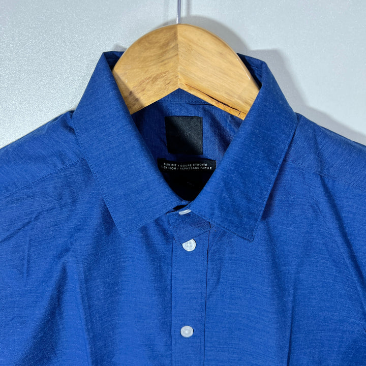 H&M SLIM FIT EASY CARE SEMI FIRMAL SHIRT