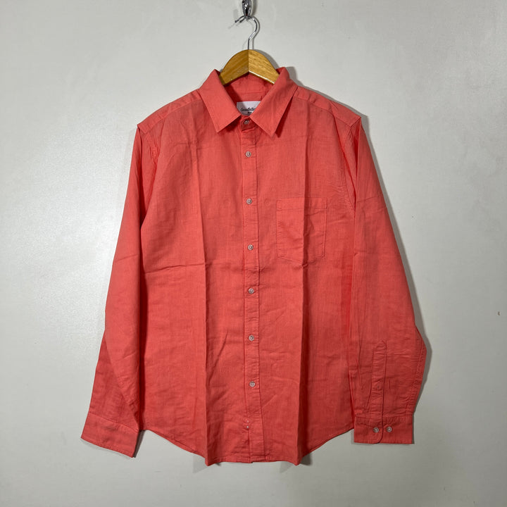 GOOD FELLOW & CO COTTON LINEN SHIRT