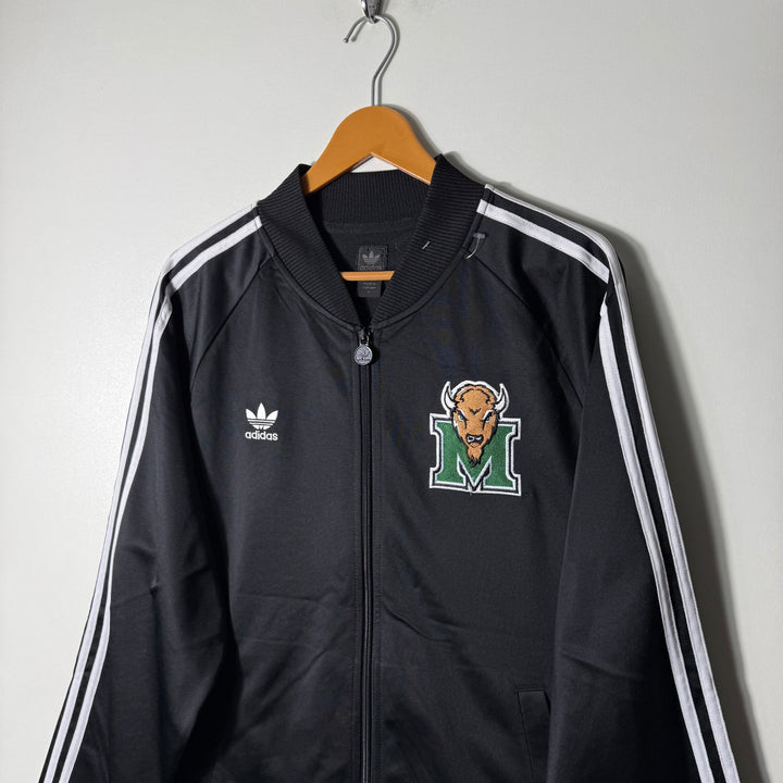 ADIDAS ORIGINALS BEN COLLAR SPORT JACKET BLACK COLOUR