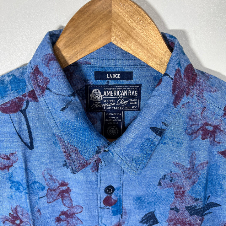 AMERICAN RAG HALF SLEEVES SHIRT