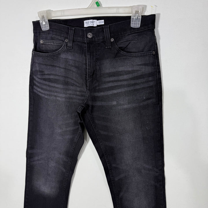 TRUE CRAFT SLIM FIT DENIM PANT WITH STRETCH GREY COLOUR