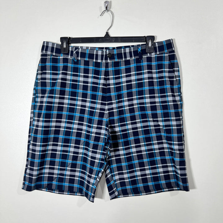 ADIDAS CHECKERED GOLF SHORT