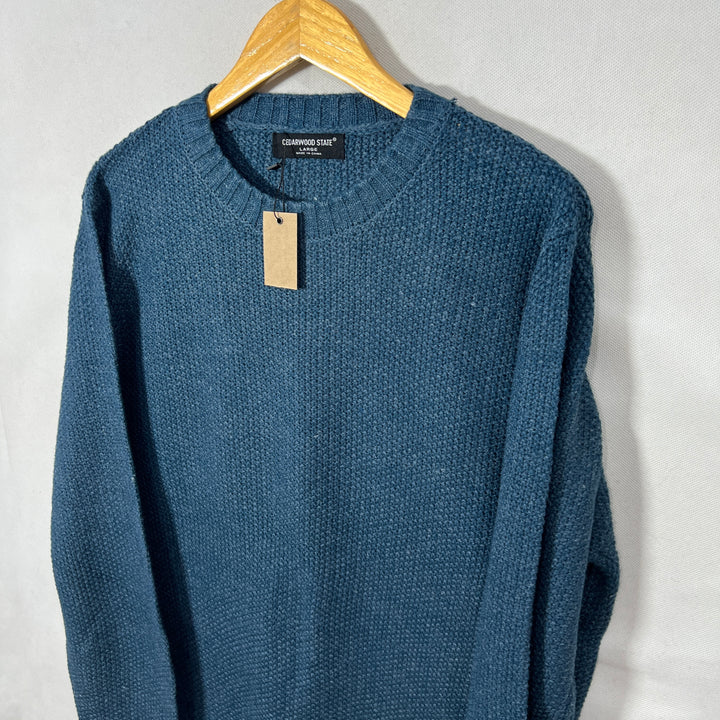 CEDAR WOOD STATE KNITWEAR COTTON SWEATER