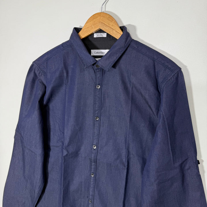 CALVIN KLEIN BODY FIT COTTON SHIRT