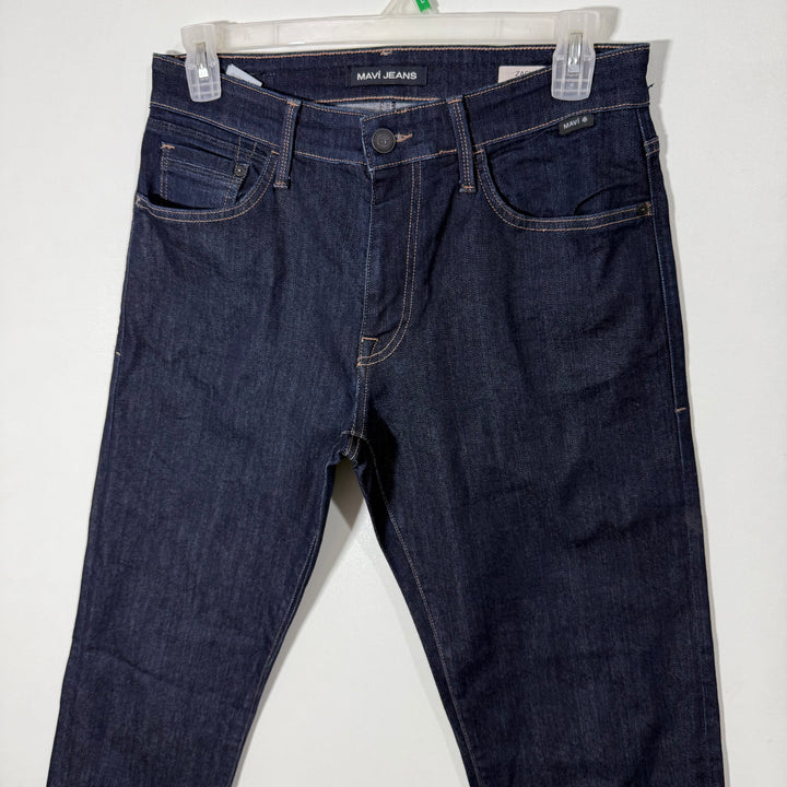 MAVI JEANS STRAIGHT LEG DENIM PANT WITH STRETCH BLUE COLOUR