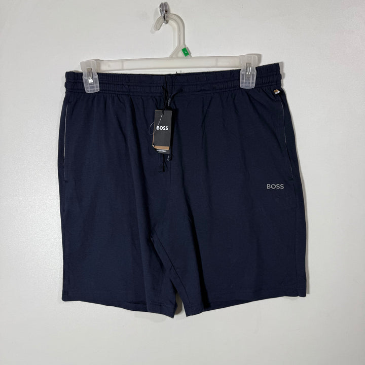 BOSS COTTON JARSEY SHORT BRAND NEW BLUE COLOUR