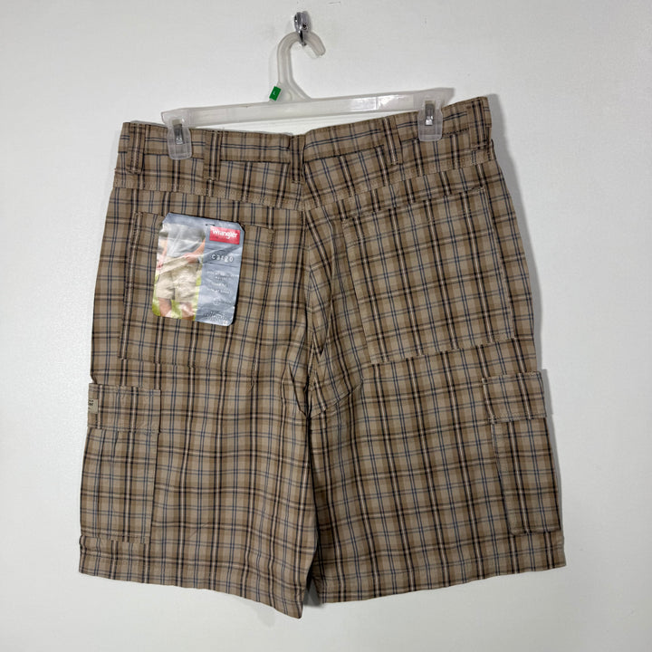 WRANGLER COTTON CHECKERED SHORT BRAND NEW
