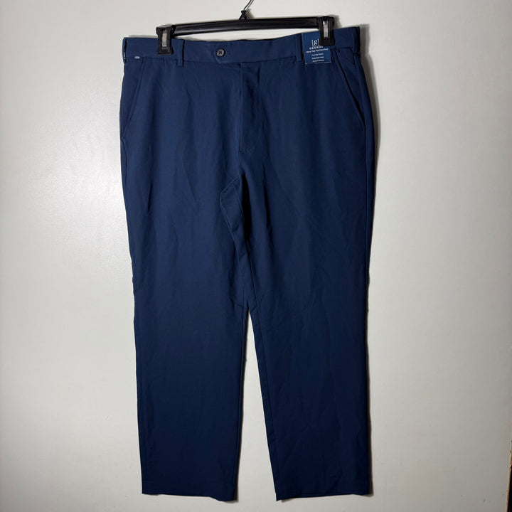GEORGE CLASSIC FIT PERFORMANCE DRESS PANT BRAND NEW WITH STRETCH BLUE COLOUR
