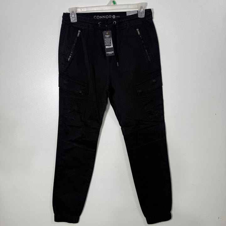 CONNOR CARGK COTTON JOGGER PANT BRAND NEW BLACK COLOUR WITH STRETCH