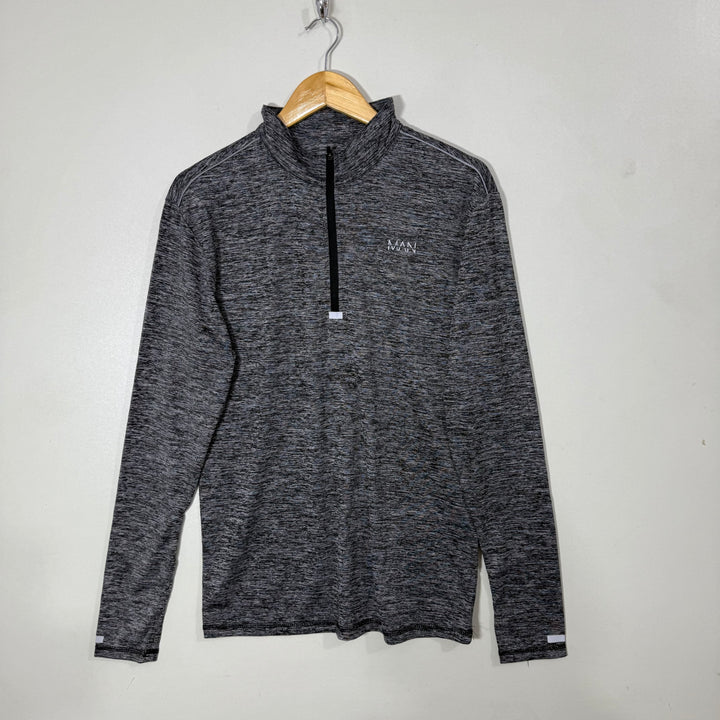 BOOHOOMAN HALF ZIP SPORT PULLOVER BRAND NEW