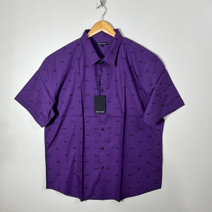 EDDIE WOOD HALF SLEEVES SHIRT BRAND NEW