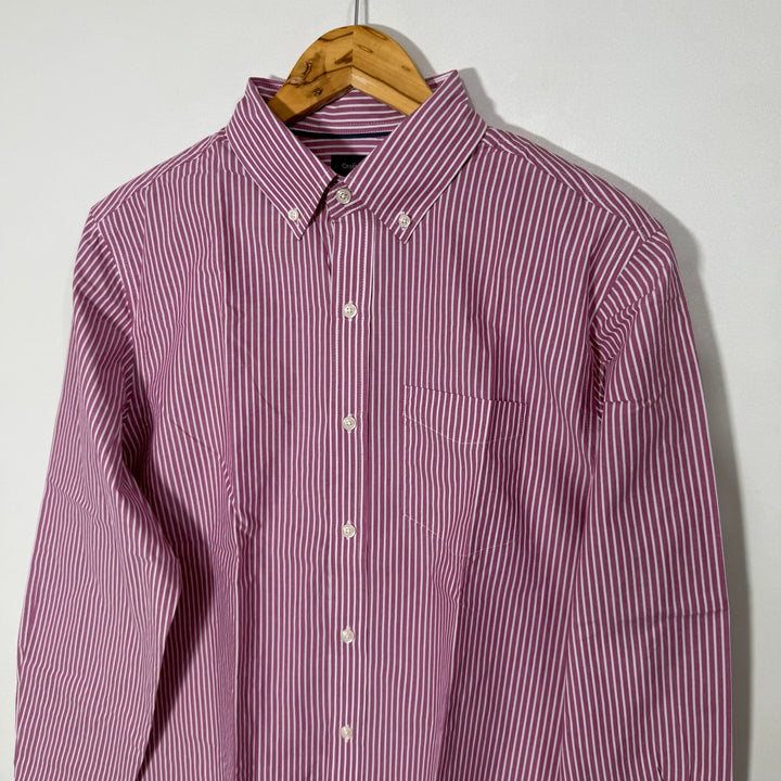 CROFT & BARROW EASY CARE BUTTON DOWN CASUAL COTTON SHIRT