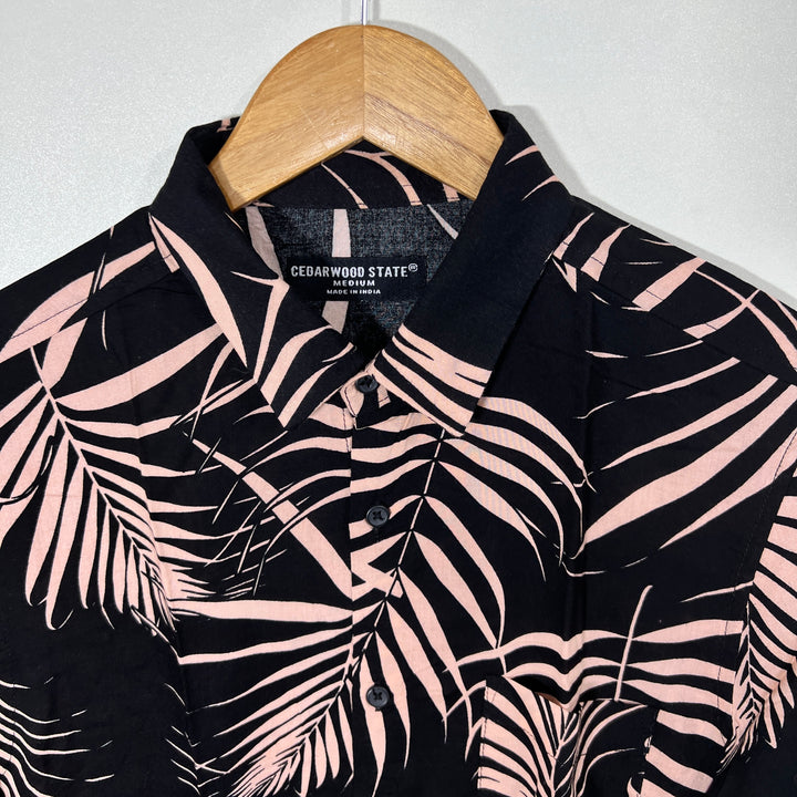 CEDAR WOOD STATE HALF SLEEVES HAWAI SHIRT