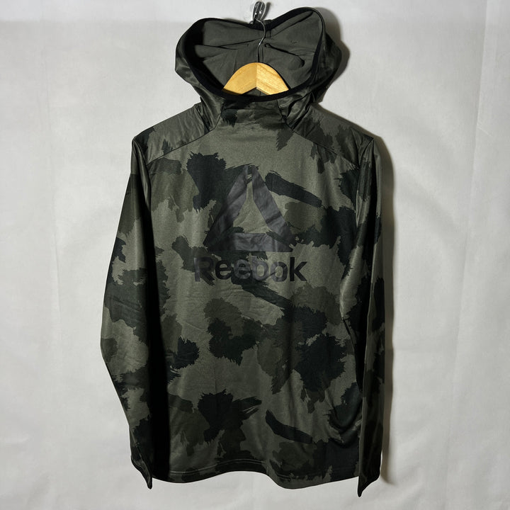 REEBOK CAMOUFLAGE SPORT HOODIE INNER FLEECE