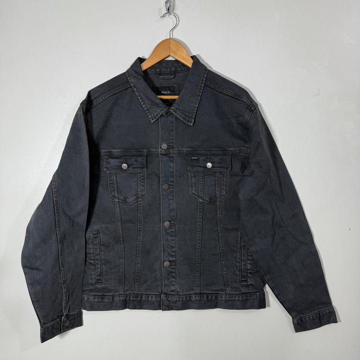 RVCA DOUBLE POCKETS DENIM JACKET BRAND NEW