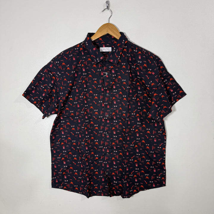 COTTON & CO HALF SLEEVES COTTON SHIRT BRAND NEW