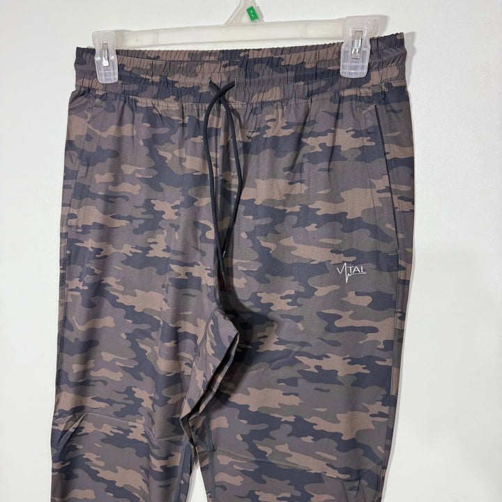 MTAL CAMOUFLAGE HYBRID SPORT TROUSER WITH SIDE ZIP POCKETS
