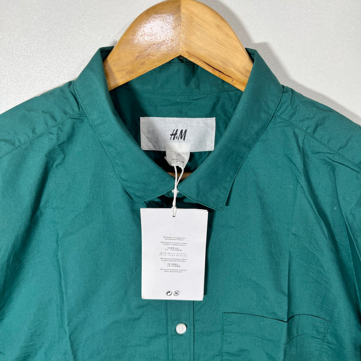 H&M BUTTON DOWN CASUAL COTTON SHIRT BRAND NEW