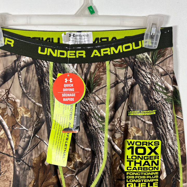 UNDER ARMOUR HUNTING PRINT SPORT COMPRESSION TIGHT BRAND NEW