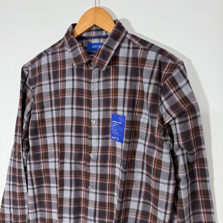 APT.9 SERIOUSLY SOFT CHECKERED SHIRT BRAND NEW