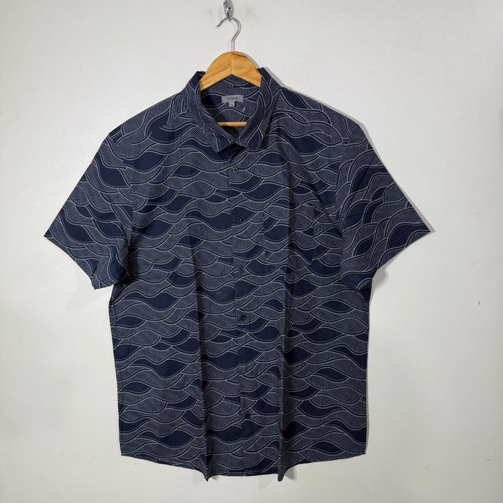 GEORGE HALF SLEEVES COTTON SHIRT