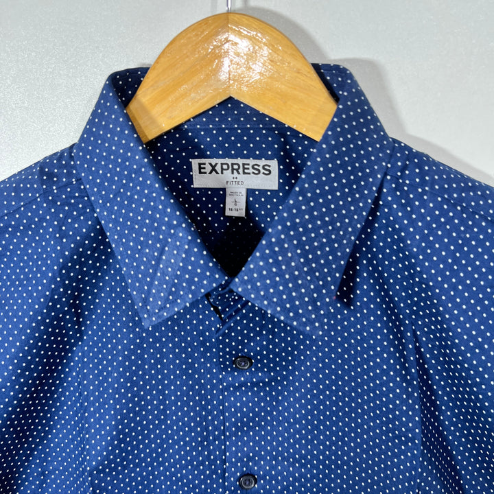 EXPRESS FITTED CASUAL COTTON SHIRT